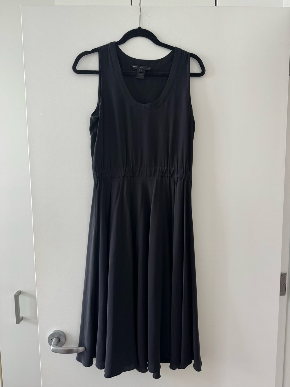 Marc by Marc Jacobs Black Sleeveless Midi Dress